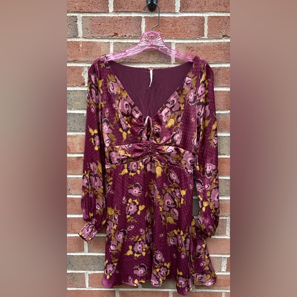 COPY - Free People Morning Morning Light Floral Mini Dress size 4